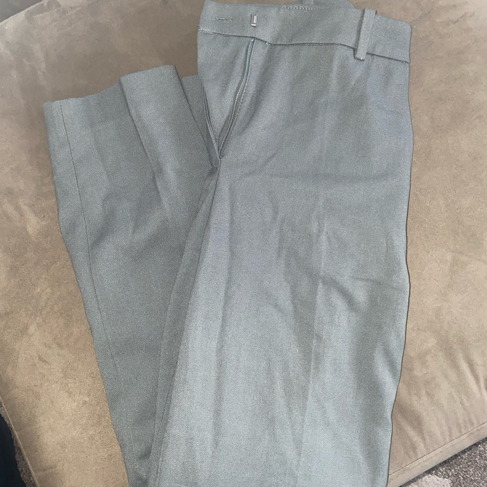 Size 2 H&M dress pants , green/gray sage color